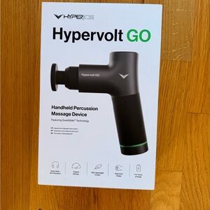 Hypervolt GO Black Handheld Massager